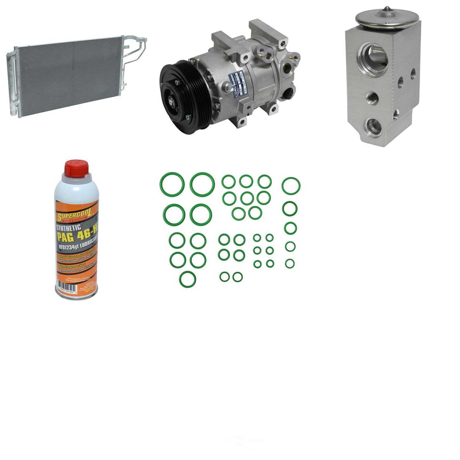UAC KT 6276A Compressor-condenser Replacement Kit