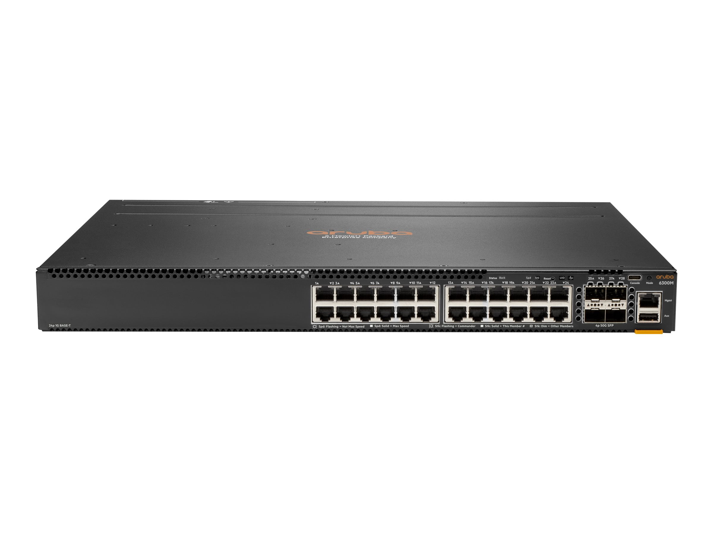 HPE Aruba 6300F Switch L3 managed 24 x 10/100/1000 + 4 x 1