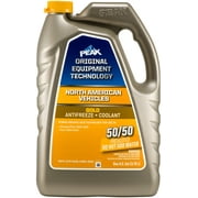 (3 pack) (3 Pack) PEAKÂ® ORIGINAL EQUIPMENT TECHNOLOGY Antifreeze + Coolant For North American Vehicles - Gold