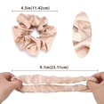 thumbnail image 5 of Paket med 6 hårscrunchies siden scrunchies satin för kvinnor, hår, 5 of 5