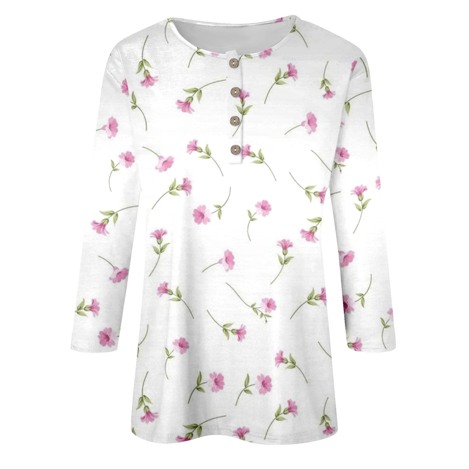Women Casual V Neck Women Undershirt Colorful Gradient