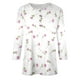 thumbnail image 3 of MKLEKYY Playeras Deportivas Mujer Camiseta Informal De Manga Tres Cuartos Con Cuello En V Y Estampado Geométrico Degradado Colorido Para Mujer Talla XXL, 3 of 3