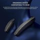 thumbnail image 3 of VANPEUSO Altavoz para el cuello, Bluetooth 5.3 Micrófono incorporado, Altavoces con banda para el cuello portátiles Sonido envolvente estéreo 3D (Negro), 3 of 5