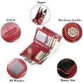 thumbnail image 6 of Cross-border Hot-Selling Wallet for Women, Short Style, European and American Oil Wax Leather Coin Purse, Zipper Card Holder, Wallet Women, 6 of 9