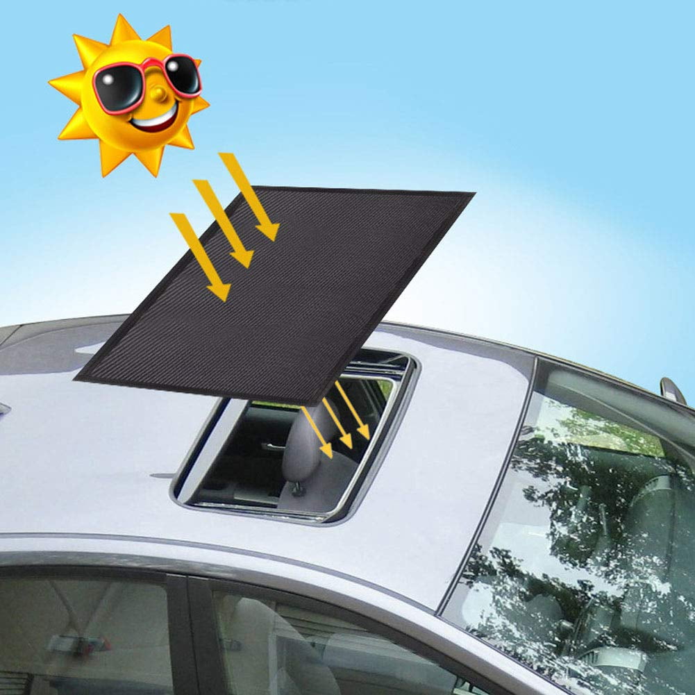 Car Sunroof Sun Shade Breathable Mesh, Car roof Cover for