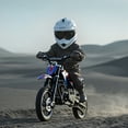 thumbnail image 5 of TOXOZERS 50CC Dirt Bike,Upgraded 2-Stroke Gas Powered Mini Bike for Kids 8+,Max Speed 25Mph,Support Up to 180lbs,Pull Start,Red, 5 of 7