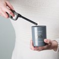 thumbnail image 7 of Pavilion Gift Company 7 oz Glass Jar with Metal Lid 100% Soy Wax Single Wick Candle-Floral Scented Wishing You Love Happy Anniversary, Gray, 7 of 7