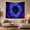 Snowflake Galaxy, variant on Cosmic Nebula in a Radiant Starfield, Dramatic Celestial for Space Lovers, Astronomy Home Decor, Housewarming Gift, Tapestry Wall Hanging for Bedroom and Living Room