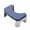 Blue, variant on Steadline Foldable Toilet Step Stool Squatting Assistance for Bathroom Potty Stackable Design Comfortable Height Adjustable Footrest Home Health Essential