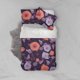thumbnail image 2 of 3D Purple Flores Funda de edredón Juego de ropa de cama Fundas de almohada 112, 2 of 2
