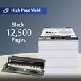thumbnail image 3 of DR730 Drum Unit 1 Pack Black High Yield Replacement for Brother HL-L2325DW HL-L2350DW HL-L2395DW MFC-L2730DW MFC-L2750DW MFC-L2750DWXL DCP-L2550DW Printer, 3 of 6
