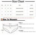 thumbnail image 3 of loopsun Womens Briefs,Women's Summer Hollow Breathable Mid Low Lace Underwear Pants Briefs, 3 of 5