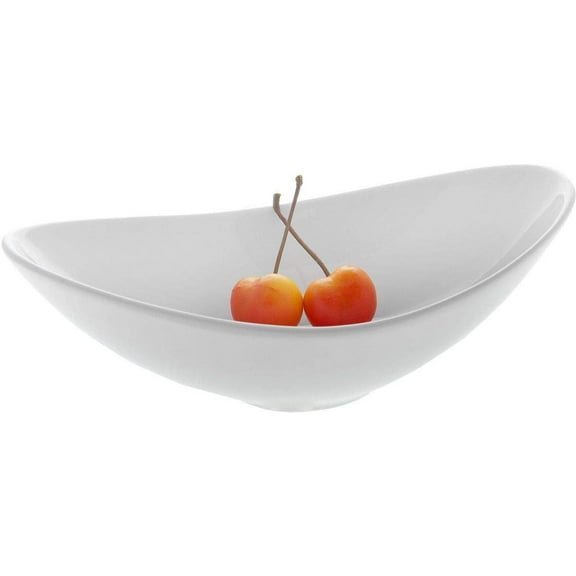 Wilmax White Porcelain Set Of 6 Dishes (8" X 4.7'' X 2.5'' / Set Of 6) | Dishwasher Safe, Easy To Clean | Fine, English Porcelain