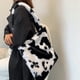 thumbnail image 4 of Qarigey Bolso pequeño de moda para mujer con elegancia Retro, bolsos de moda Retro espaciosos, ligeros Bolsas de mensajero y de hombro caqui, 4 of 6