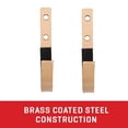 thumbnail image 4 of Allen Company Stronghold Steel Hooks, 2-Hooks Per Pack, Brass/Gold, 4 of 9
