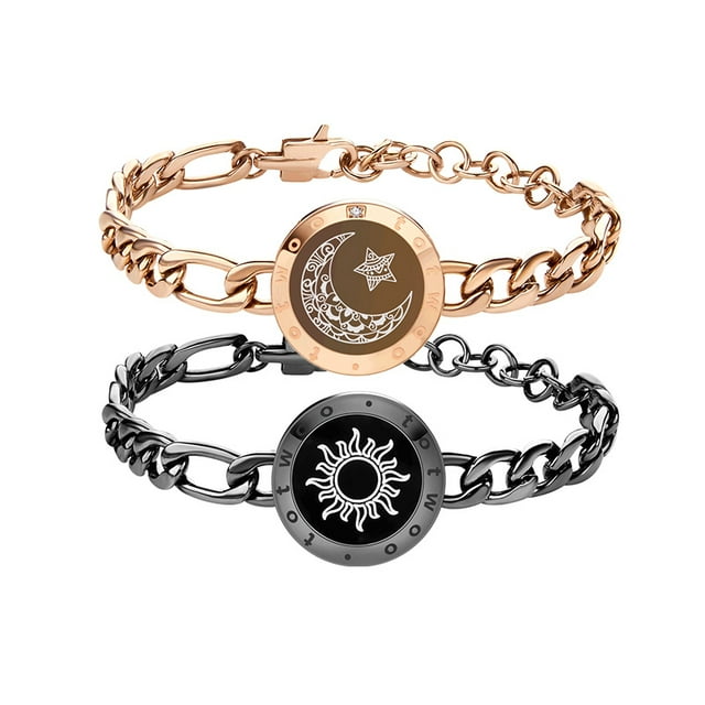 Totwoo Long Distance Touch Bracelets for Couples Relationship Light up
