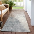 thumbnail image 6 of Addison Rugs Chantille Indoor/Outdoor Transitional Abstract Paprika Machine Washable Runner Rug, 2'3" x 7'6", 6 of 7