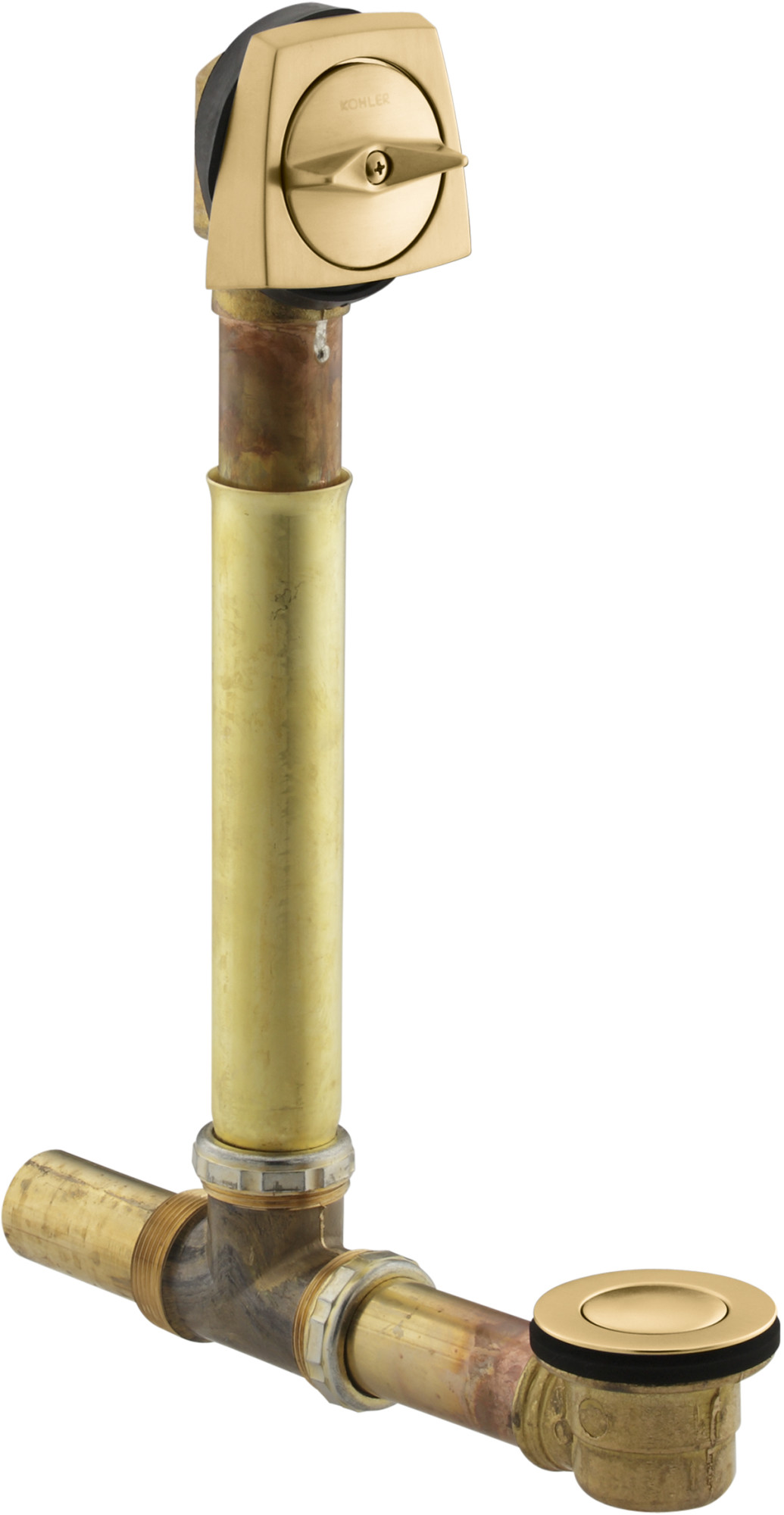 Kohler K-7161-Af Clearflo 1-1/2" Tub Drain Kit - - Vibrant Brushed ...