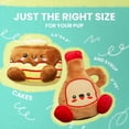 thumbnail image 3 of SnugArooz: Pancake & Syrup - 2 Pack Plush Dog Toys, Food-Themed Characters, Squeak-Crinkle, Pet Multi-Sensory Play, Soft Companions, Cuddle-Fetch-Chew, 3 of 11