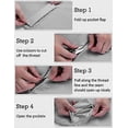thumbnail image 4 of Men's Casual Suit Blazer Jackets Lightweight Sports Coats One Button, 4 of 5