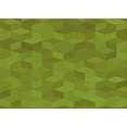 thumbnail image 1 of Ahgly Company Machine Washable Indoor Rectangle Transitional Pistachio Green Area Rugs, 2' x 4', 1 of 7