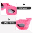 thumbnail image 3 of unbranded Lentes De Sol Peludas Para Mujer Cómodo Y Para Eventos, 3 of 6