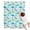 LightBlue Cartoon Dinosaurs, variant on LightBlue Cartoon Dinosaurs Trees Pattern Blanket,Comfortable Soft Flannel Throw Blanket,All Season,Warm Lightweight Blankets for Sofa Bed Couch Living Room Chair,30"x40"