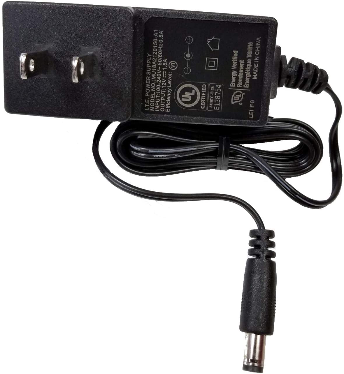 AC Adapter 12V 1.5A Switching Power Supply Adapter for 100V-240V AC 50/60Hz New 