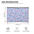 thumbnail image 4 of Haiem Strawberry And Flowers Music Lover Merch Makeup Bag, Cosmetic Bag,Singer Fans Cosmetic Bag, Portable Stationary Storage Organizer, Travel Makeup Bag, 4 of 8