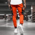 2DXuixsh Men's Casual Pants Mens Casual Fashion Color Matching Casual