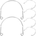 thumbnail image 4 of 6pcs Billiards Net Aluminium Alloy Corner Pool Table Bags Corner Replacement Pool Table Pockets Corner, 4 of 8
