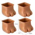 thumbnail image 3 of Bangcool Chair Legs Floor Protectors Cute 4PCS Cat Table Feet Covers Furniture Leg Caps, 3 of 10