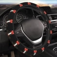 thumbnail image 4 of Kdxio CHARRO SUIT Print Elastic Stretch Steering Wheel Cover,Auto Steering Wheel Cover,15 Inch Anti-Slip,Warm in Winter and Cool in Summer,Fit Suvs,Vans Cars,Trucks, 4 of 5