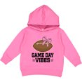 thumbnail image 2 of Inktastic Football Game Day Vibes Toddler Hoodie, 2 of 4