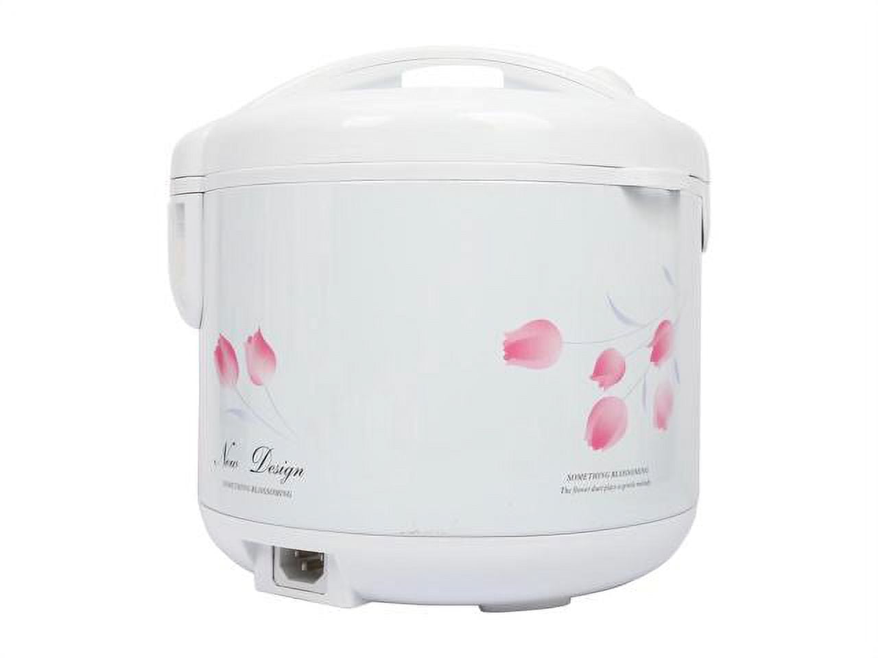  TAYAMA Automatic Rice Cooker & Food Steamer 8 Cup, White  (TRC-08RS) : Everything Else