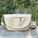 thumbnail image 4 of Bolso bandolera informal para mujer, bolso elegante de PU, bolso para citas diarias (blanco), 4 of 7