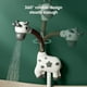 thumbnail image 5 of Juguetes de baño para bebés con cabezal de ducha y 3 ventosas giratorias, 5 of 6