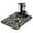 White-501, variant on Psychedelic Trippy Mushroom Coffee Bar Mat, Absorbent Diatom Mud Dish Drying Pad with Gothic Aesthetic Fungi, Magical Forest Mushroom Kitchen Decor