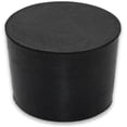 thumbnail image 4 of Juego de 4 tapas de goma antideslizantes cuadradas para patas de sillas, patas de mesa, 40 x 40 mm (4,0 x 4,0 cm), negro Xemadio XDJZ-111-56, 4 of 7