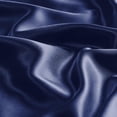thumbnail image 3 of Satin Silk Pillowcases 2 Pack with Hidden Zipper, Navy Pillow Cases Queen Size Set of 2, Super Soft and Cooling Pillow Case with Envelope Closure (20x30 Inches), 3 of 5