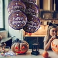 thumbnail image 7 of PMU Halloween Party Decoration "Happy Halloween" Skeleton Filigree 18 Inch Mylar-Foil Balloon (10pkg) Pkg/1, 7 of 7