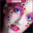 thumbnail image 2 of 1449 Pieces Self-Adhesive Multi-Color Jewels Stickers 3 mm-15 mm Gem Stickers Rhinestone for DIY Craft Art Project Face Body Makeup Nail Supplies Card Making Home Party Decoration, 2 of 7