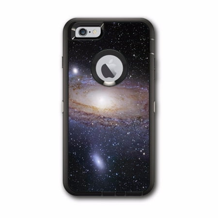 skin decal for otterbox defender iphone 6 plus case / solar system milky