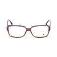 thumbnail image 3 of Tod's Rectangular Eyeglass Frames TO5047 55mm Purple Ombre, 3 of 3