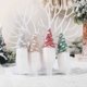 thumbnail image 2 of 4pcs Christmas Sequins Dolls Faceless Gnome Xmas Tree Ornaments Santa Claus Dwarf Toys Hanging Pendants Party Supply Gift, 2 of 5