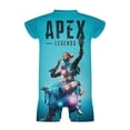 thumbnail image 5 of Apex Legends Lifeline Baby Romper Short Sleeve Bodysuits Soft Rompers Summer Clothes One-Piece Jumpsuits Outfits 0-3M, 5 of 7
