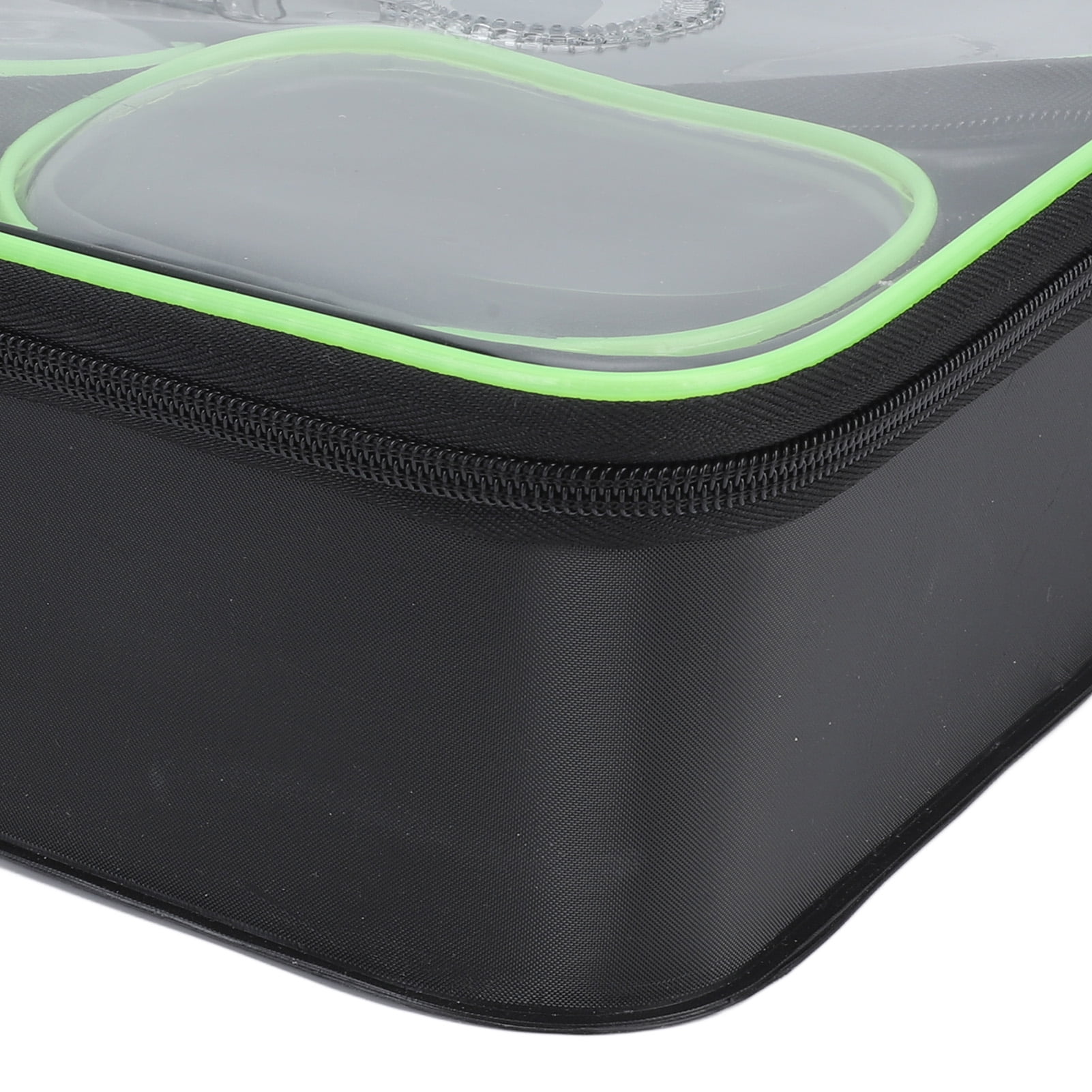 Yajisi 5Pcs Thickened EVA Fishing Tool Pouch Waterproof Tackle Box Wear Resistant Large Capacity Lightweight Storage Box for Travel Accessories (15.35x10.63x3.54 inches / 39x27x9 cm)