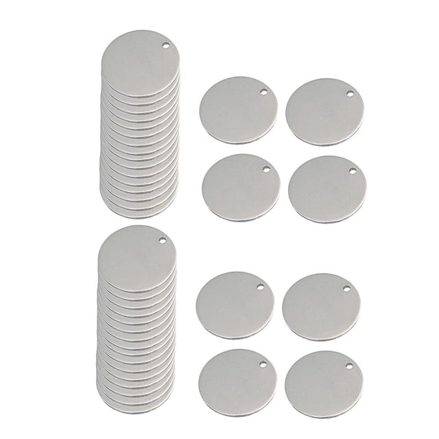 40 piezas de material acero inoxidable plano moneda en estampado gota libertad bajo fianza colgantes resultados de la joyería p