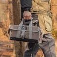 thumbnail image 4 of Organizador duradero de bolsa de herramientas para acampar con bolsillos laterales, gran capacidad, bolsa de transporte de almacenamiento plegable, kusrkot Bolso al aire libre, 4 of 7