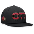 thumbnail image 3 of Men's Fanatics Black Ottawa Senators Authentic Pro Rink Snapback Hat, 3 of 4